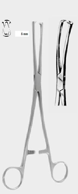 Щипці тенакулум МЮЗЬО (MUSEUX), 2х2 зубці, 6 мм (mm), прямі